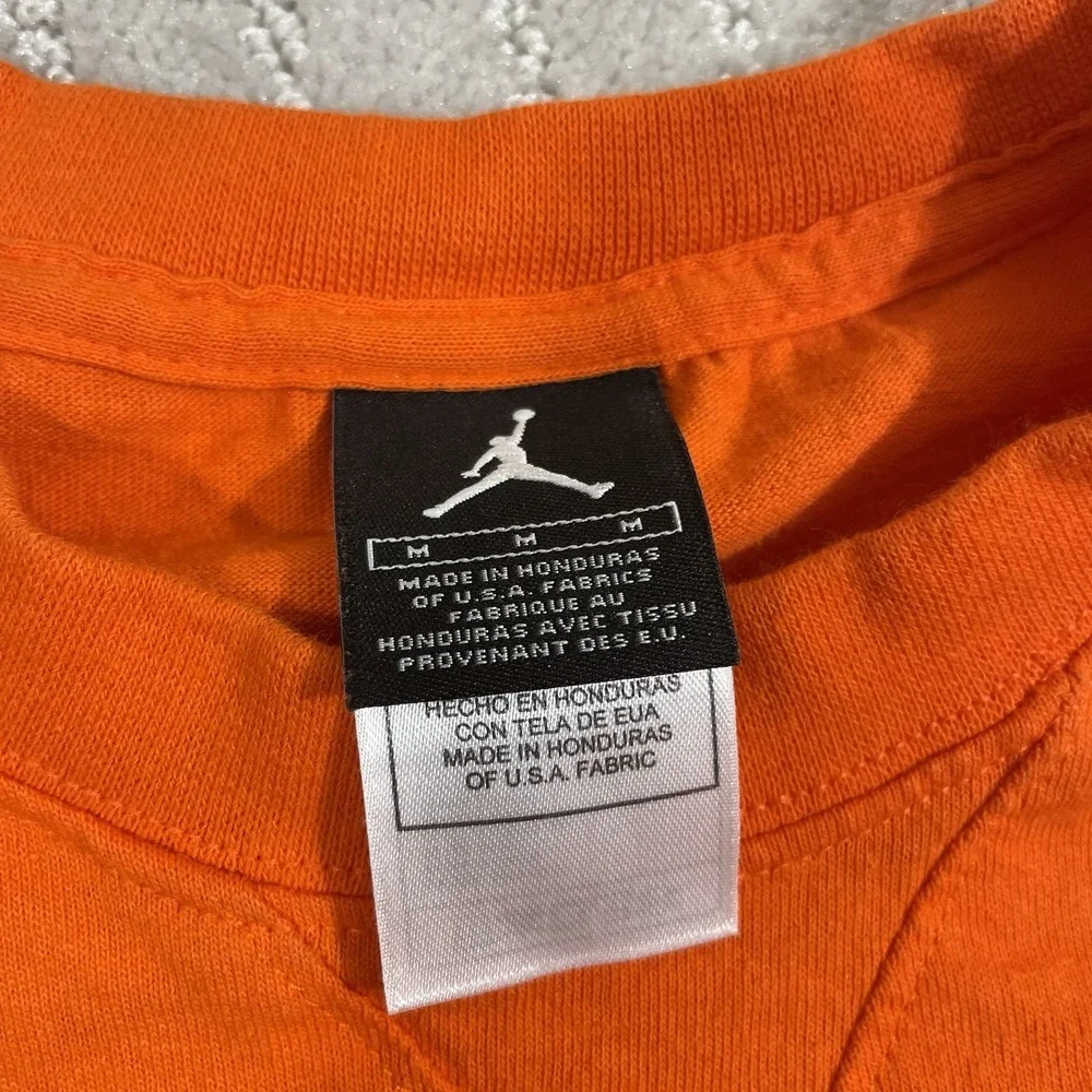 Vintage 00's Carmelo Anthony Orange Syracuse Jordan Brand Large Y2K Bmore Tshirt